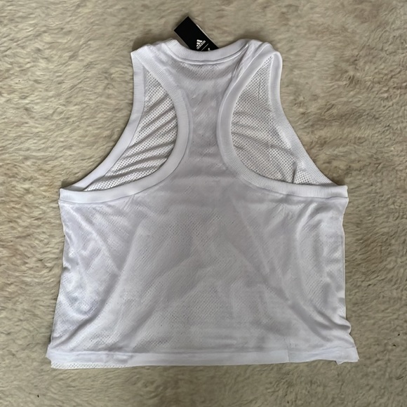 Adidas x Peloton workout jersey tank top Ladies XL exercise NYC - Picture 3 of 5
